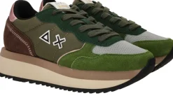SUN68 Big Ally Solid Sneakers Groen Dames