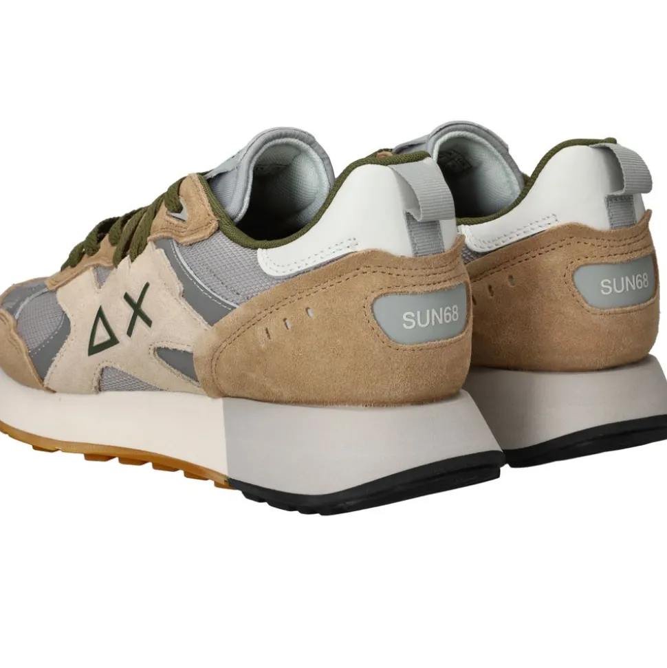 Sun68 Jaki Outdoor Sneakers Bruin Heren