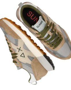 Sun68 Jaki Outdoor Sneakers Bruin Heren