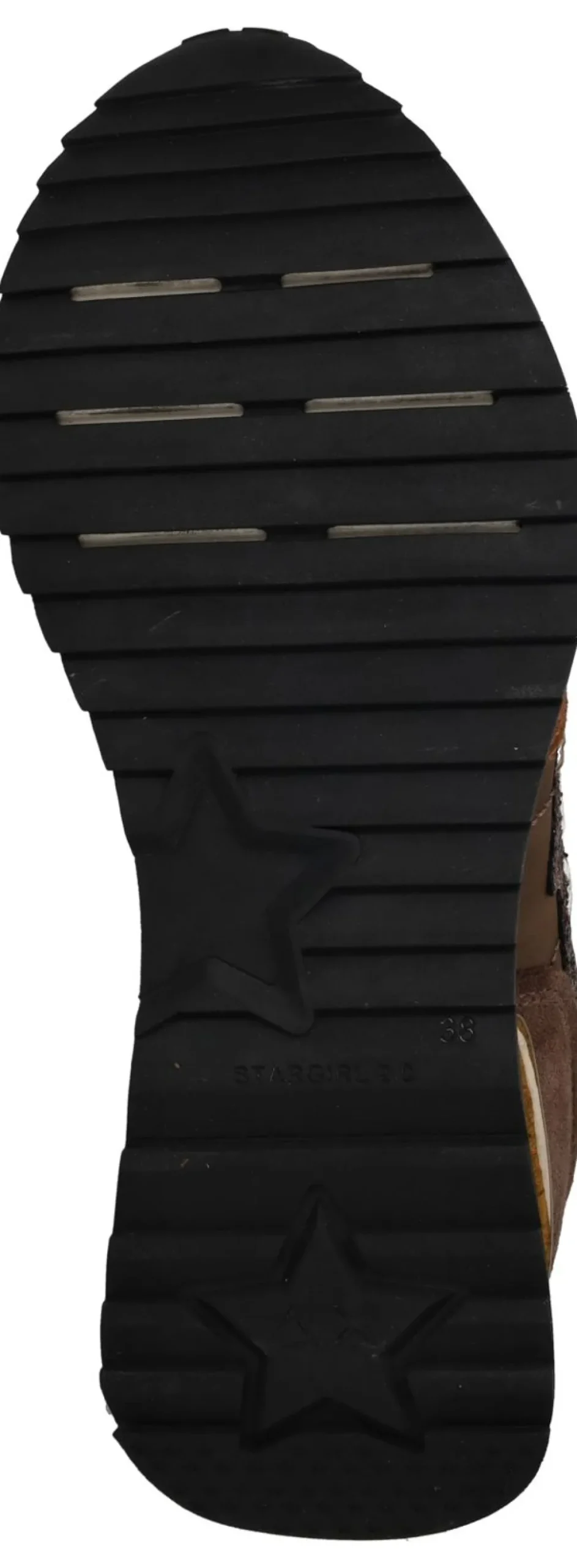 SUN68 Stargirl glitter logo Bruin Dames