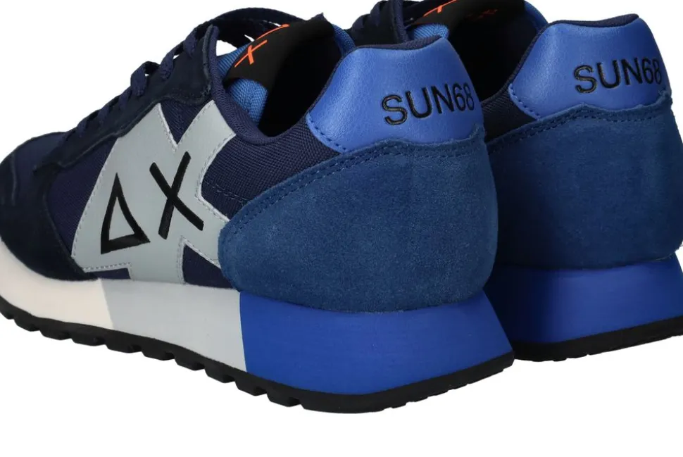 SUN68 Tom Solid Sneakers Blauw Heren
