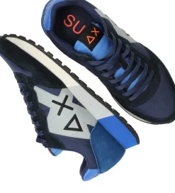 SUN68 Tom Solid Sneakers Blauw Heren