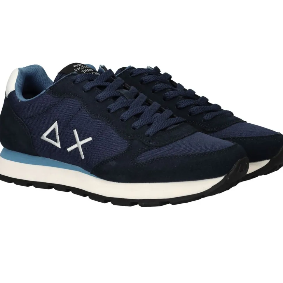 SUN68 Tom Solid Sneakers Blauw Heren