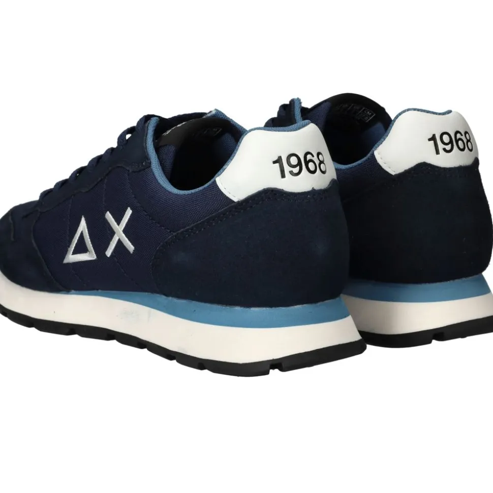 SUN68 Tom Solid Sneakers Blauw Heren