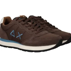 SUN68 Tom Solid Sneakers Bruin Heren