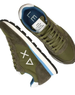 SUN68 Tom Solid Sneakers Groen Heren
