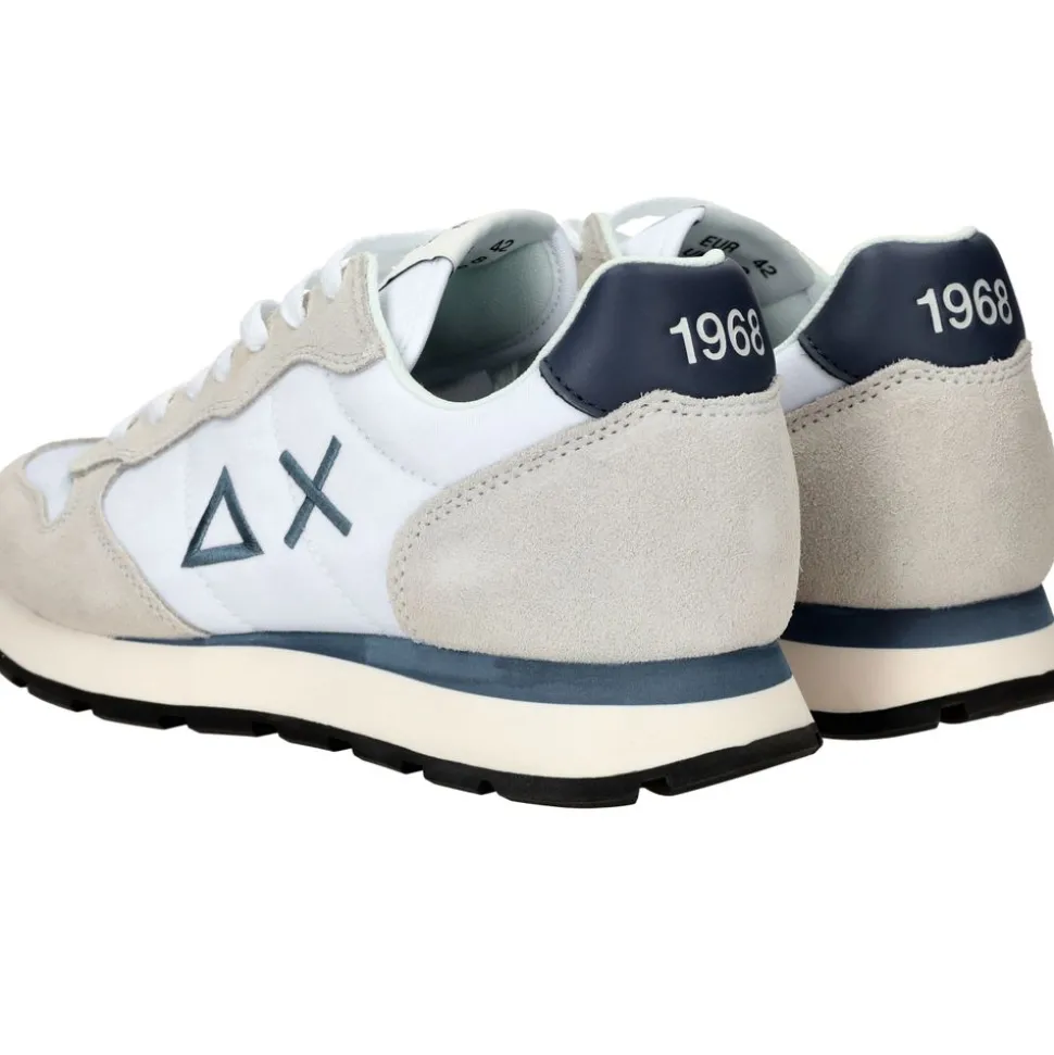 SUN68 Tom Solid Sneakers Wit Heren