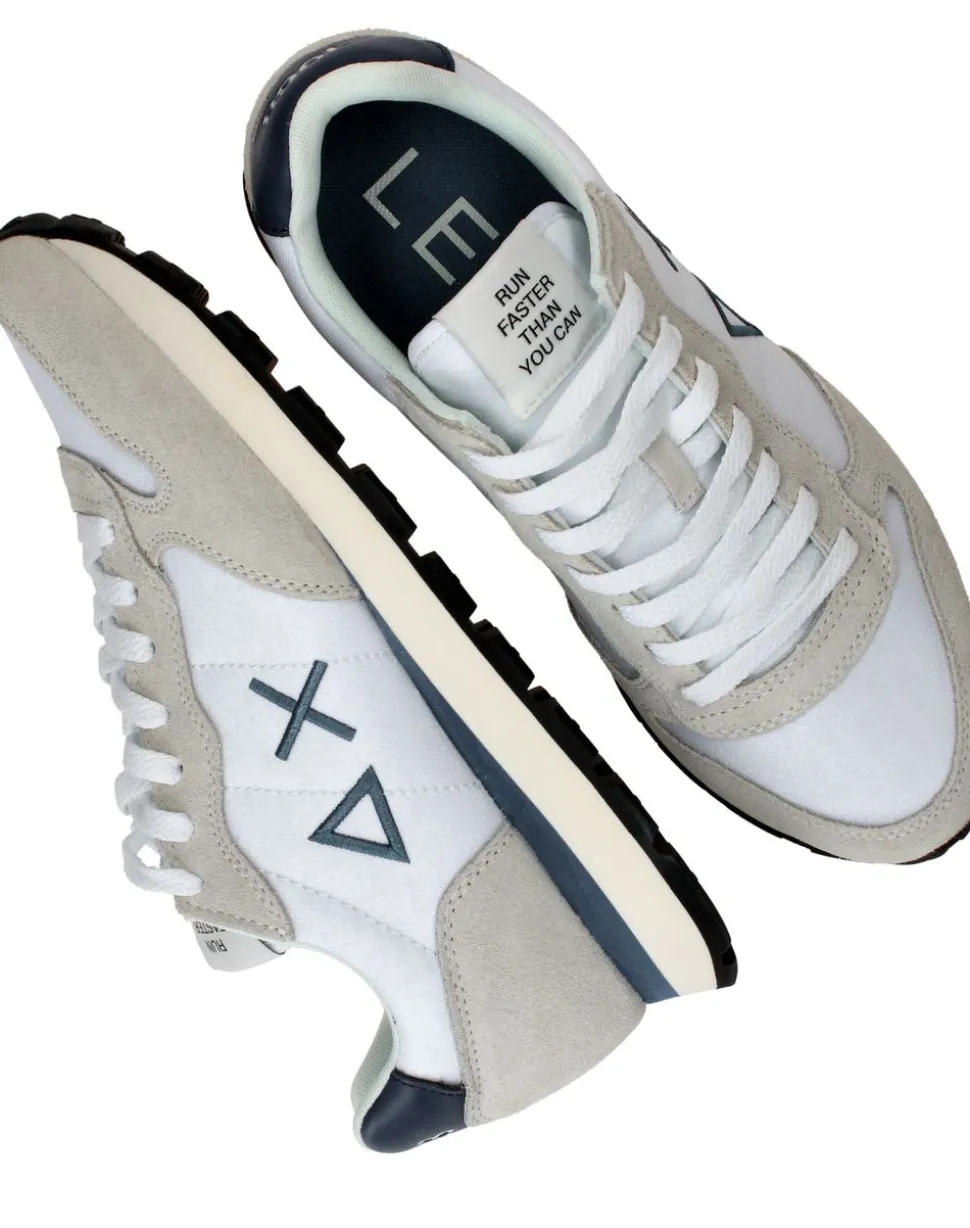 SUN68 Tom Solid Sneakers Wit Heren