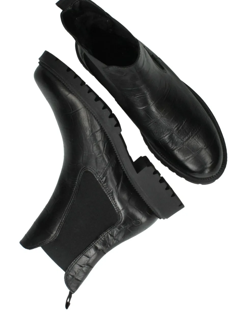 Tamaris Chelseaboots Zwart Dames