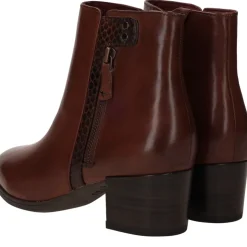 Tamaris Enkellaarsjes Bruin Dames