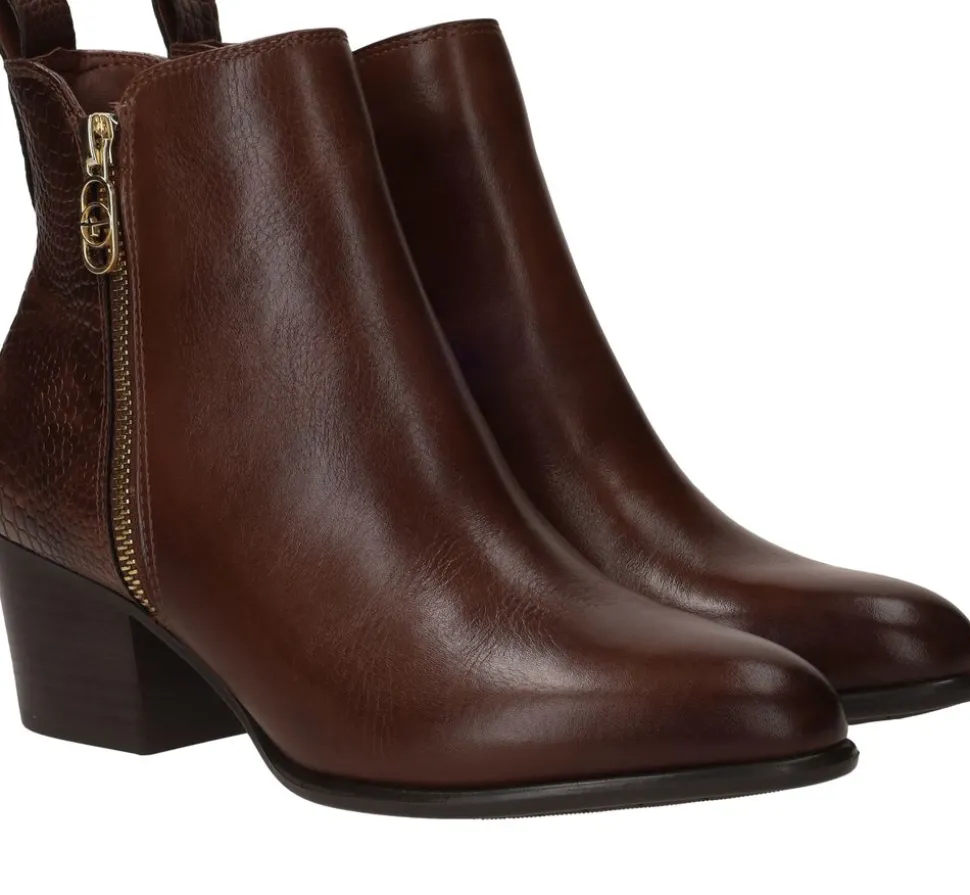 Tamaris Enkellaarsjes Bruin Dames