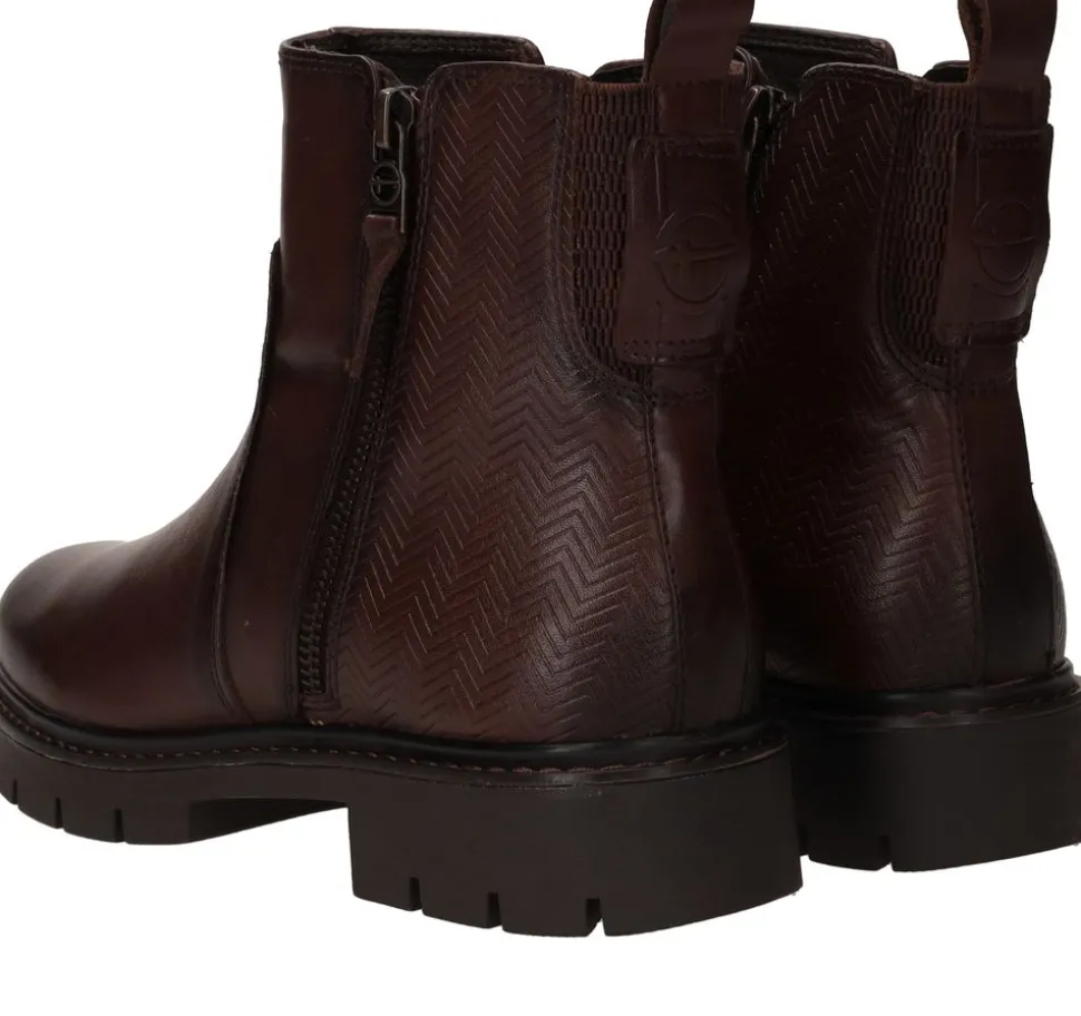 Tamaris Enkellaarsjes Bruin Dames