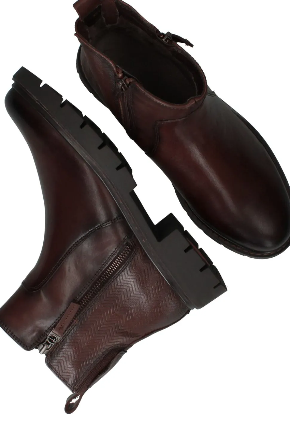 Tamaris Enkellaarsjes Bruin Dames