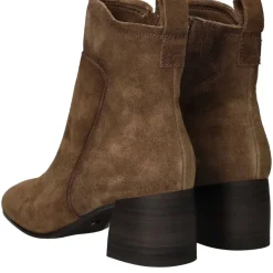 Tamaris Enkellaarsjes Cognac Dames