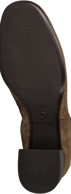 Tamaris Enkellaarsjes Cognac Dames