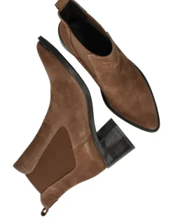 Tamaris Enkellaarsjes Cognac Dames