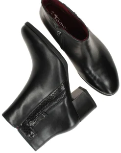 Tamaris Enkellaarsjes Zwart Dames