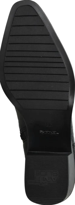 Tamaris Enkellaarsjes Zwart Dames