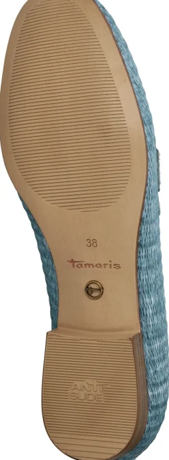 Tamaris Instappers Blauw Dames