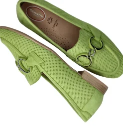 Tamaris Instappers Groen Dames