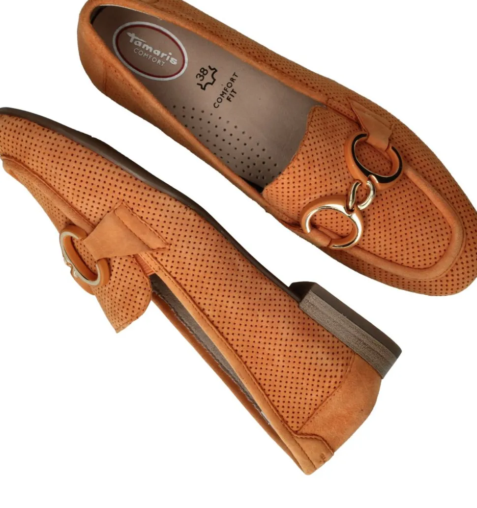 Tamaris Instappers Oranje Dames