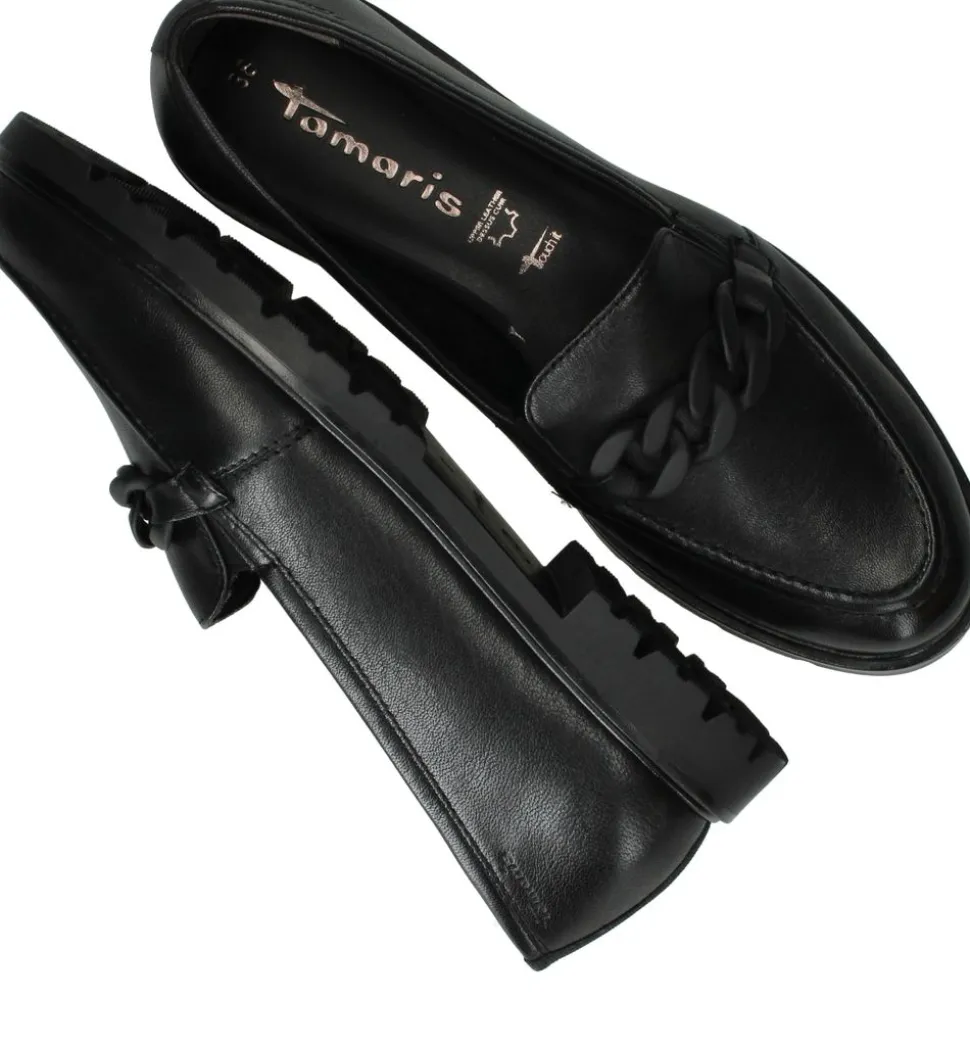 Tamaris Loafers Zwart Dames