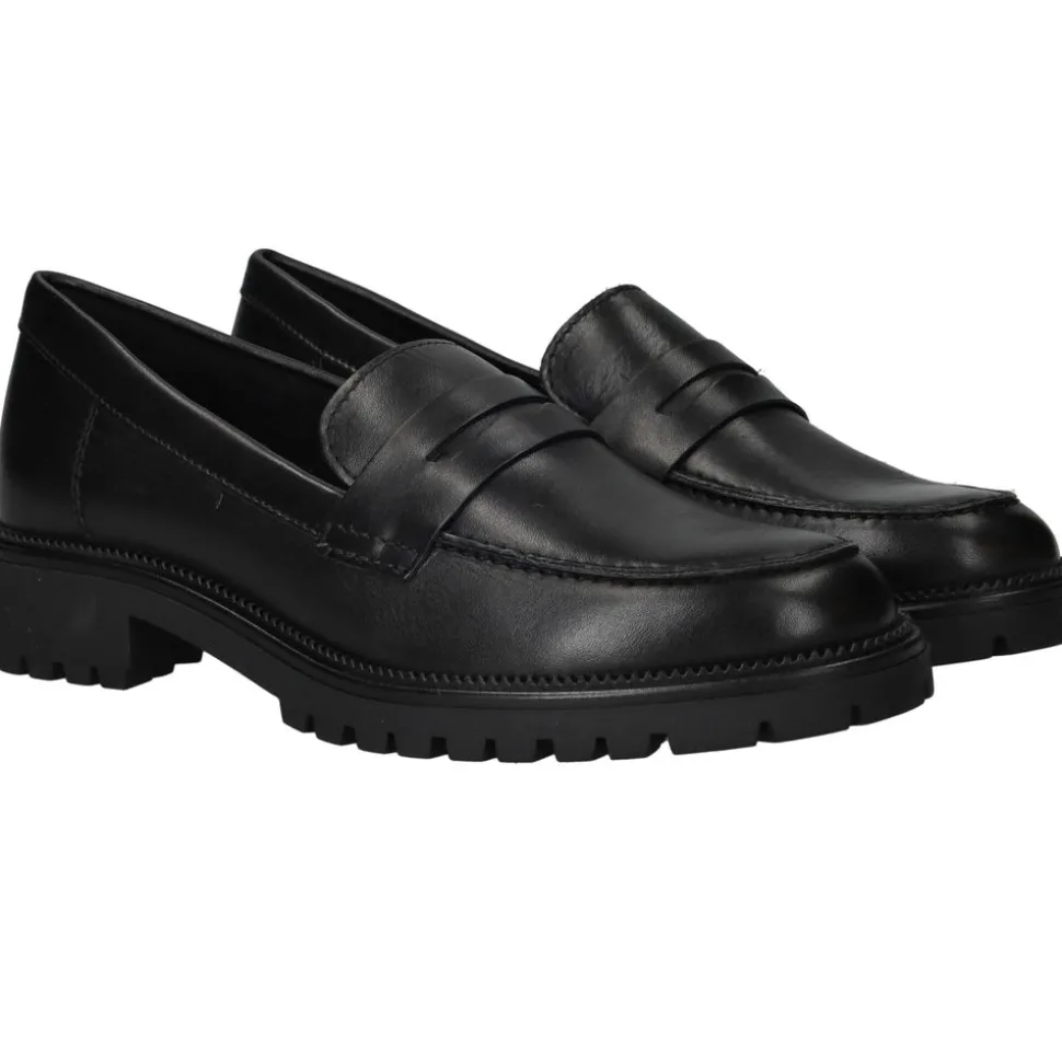 Tamaris Loafers Zwart Dames