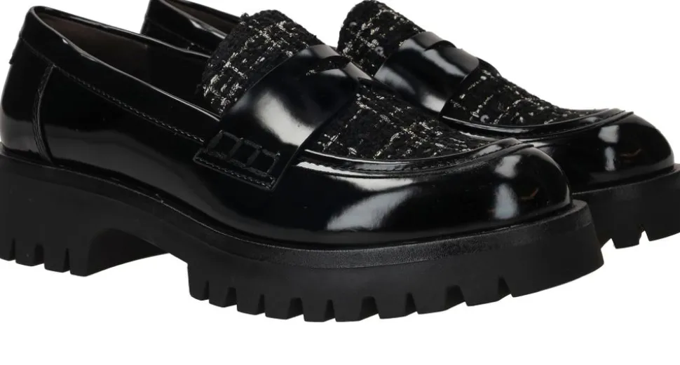 Tamaris Loafers Zwart Dames