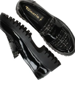 Tamaris Loafers Zwart Dames