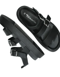 Tamaris Sandalen Zwart Dames