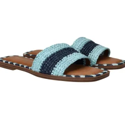 Tamaris Slippers Blauw Dames