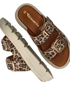 Tamaris Slippers Bruin Dames