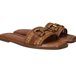 Tamaris Slippers Cognac Dames