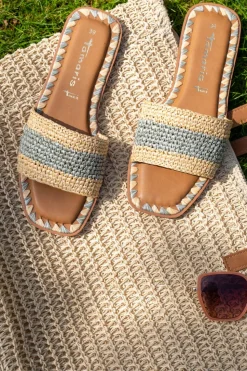 Tamaris Slippers Geel Dames