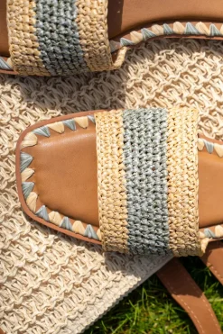 Tamaris Slippers Geel Dames