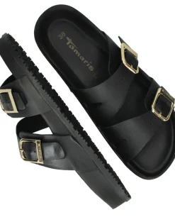 Tamaris Slippers Zwart Dames