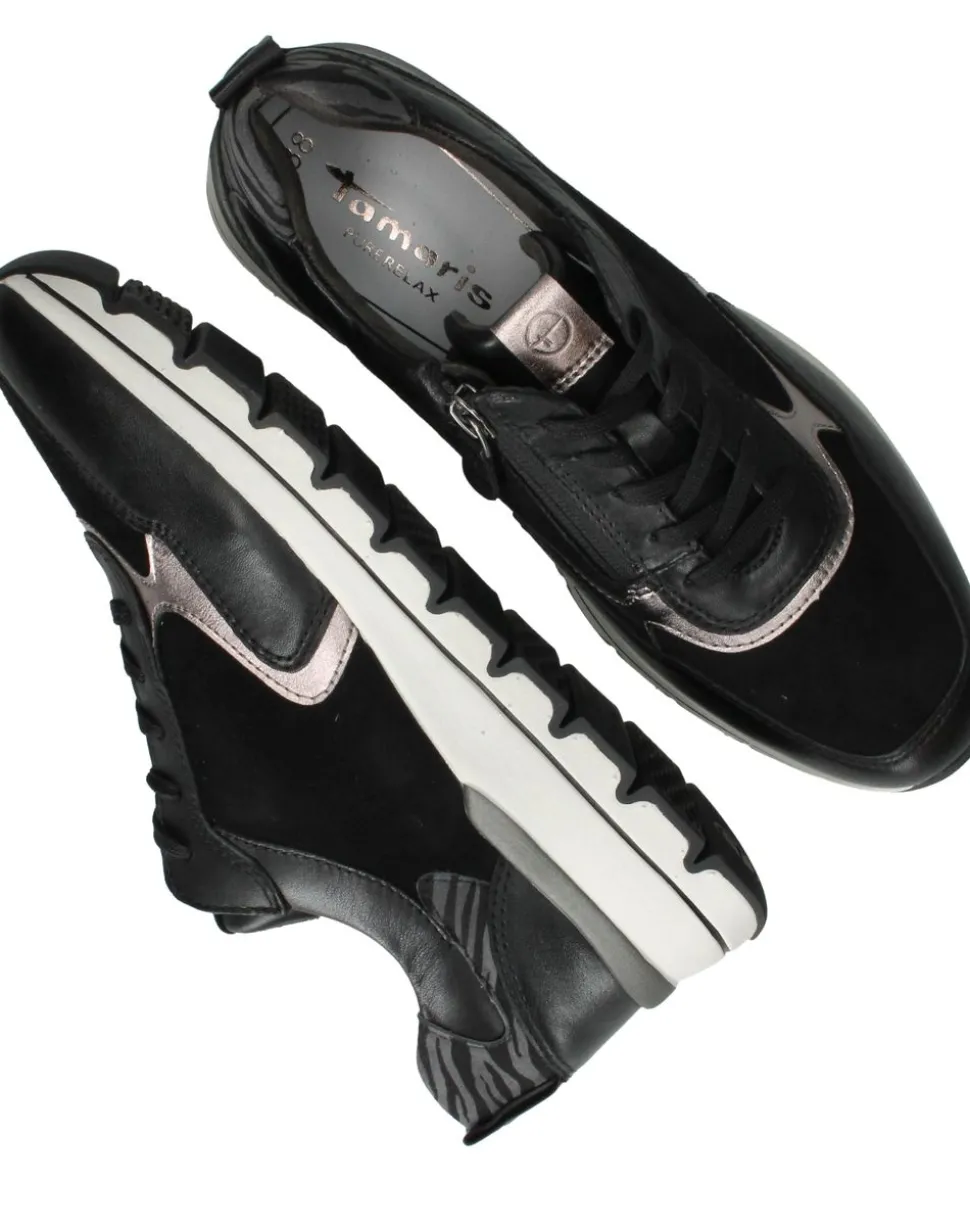 Tamaris Sneakers Zwart Dames