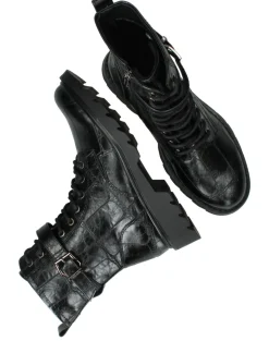 Tamaris Veterboots Zwart Dames