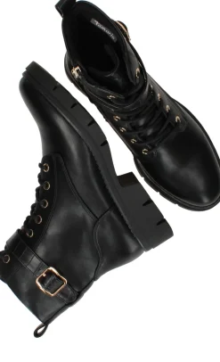 Tamaris Veterboots Zwart Dames