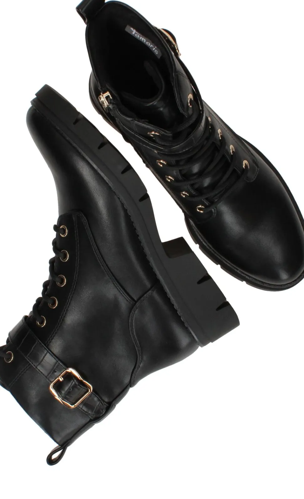 Tamaris Veterboots Zwart Dames