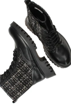 Tamaris Veterboots Zwart Dames