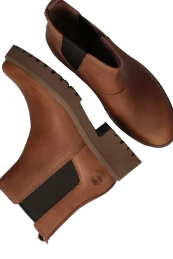 Timberland Carnaby Cool Mid Chelseaboots Cognac Dames