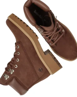 Timberland Carnaby Cool Mid Lace Up Veterboots Bruin Dames