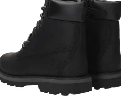 Timberland Courma Kid Mid Lace Up Veterboots Zwart Jongens
