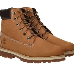 Timberland Courma Kid Mid Lace Up Veterboots Cognac Meisjes Jongens