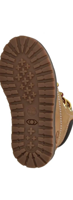 Timberland Pokey Pine Mid Lace Up with Zip Veterboots Cognac Meisjes Jongens