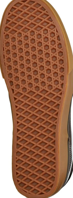 Vans Brooklyn LS Canvas Gum Sneakers Bruin Heren