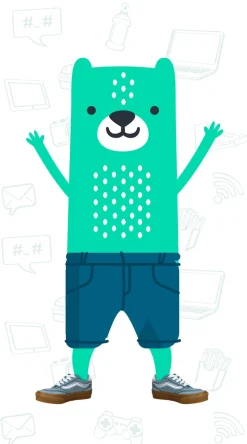 Vans Brooklyn LS Outdoor Gum Citadel Sneakers Blauw Jongens