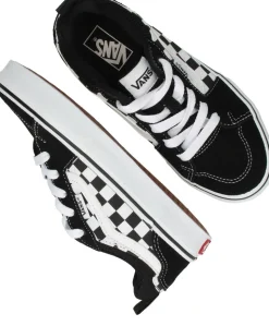 Vans Filmore Checkerboard Sneakers Zwart Jongens