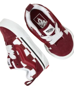 Vans Knu Skool elastic lace Sneakers Rood Jongens
